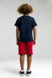 US Polo Assn. U.s. Polo Shirt Assn Boys' White Bermuda Set - Image 5