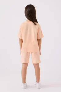 US Polo Assn. U.s. Polo Shirt Assn Girls' Green Bermuda Set - Image 4