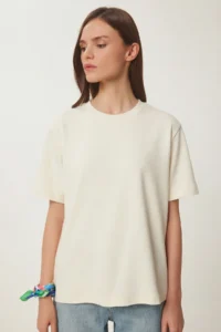 Lovelyİstanbul Basic Modal T-shirt  Bonnet - Image 3