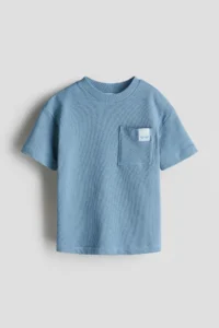 H&M Cotton and Jacquard Jersey T-Shirt