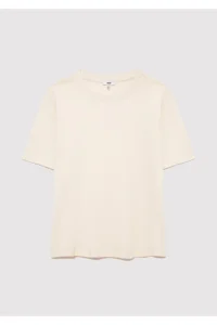 Mavi 2 Pack Women's Basic T-Shirt Regular Fit / Normal Cut 1611366-70072 - Image 4