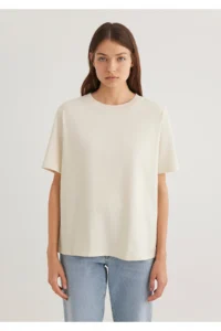 Mavi 2 Pack Women's Basic T-Shirt Regular Fit / Normal Cut 1611366-70072 - Image 6