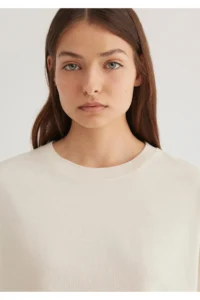 Mavi 2 Pack Women's Basic T-Shirt Regular Fit / Normal Cut 1611366-70072 - Image 8
