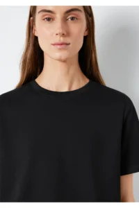 Mavi Black Basic T-Shirt Regular Fit / Normal Cut -900 - Image 8