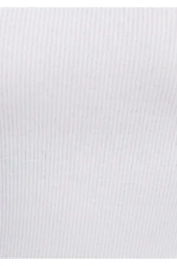 Mavi White Basic V-Neck T-Shirt Fitted - Image 7