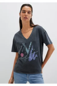 Mavi Printed Gray Istanbul T-Shirt Regular Fit / Normal Cut - Image 3