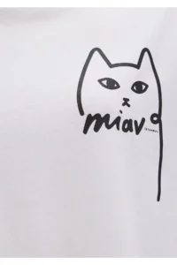 Mavi Cat Printed Istanbul T-Shirt Regular Fit / Normal Cut - Image 7