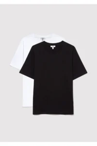 Mavi 2 Pack Women's Basic T-Shirt Regular Fit / Normal Cut -900
