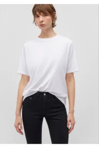 Mavi 2 Pack Women's Basic T-Shirt Regular Fit / Normal Cut -900 - Image 2