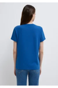 Mavi Cat Logo Printed T-Shirt Regular Fit / Normal Cut -32213 - Image 5