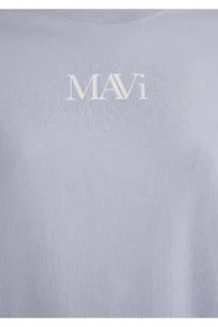 Mavi Logo Printed T-Shirt Oversize / Wide Cut -85385 - Image 6