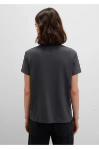 Mavi Printed Anthracite T-Shirt Regular Fit / Normal Cut -34853 - Image 5