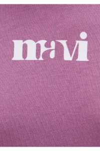 Mavi Printed Purple T-Shirt Regular Fit / Normal Cut -70987 - Image 7