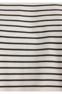 Mavi Striped Crop T-Shirt Crop / Short Cut -85308 - Image 6
