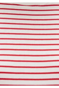 Mavi Crew Neck Striped Red T-Shirt Slim Fit / Slim Fit -86680 - Image 6