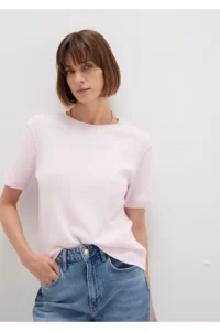 Mavi Pink Basic T-Shirt Semi Slim Fit / Semi Slim Fit -89200