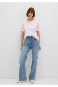 Mavi Pink Basic T-Shirt Semi Slim Fit / Semi Slim Fit -89200 - Image 2