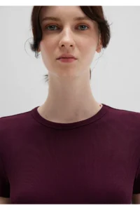 Mavi Purple Basic T-Shirt Fitted -70434 - Image 6