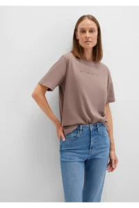 Mavi Printed Brown T-Shirt Regular Fit / Normal Cut -70383 - Image 2