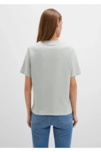 Mavi Printed Green T-Shirt Regular Fit / Normal Cut -70148 - Image 4
