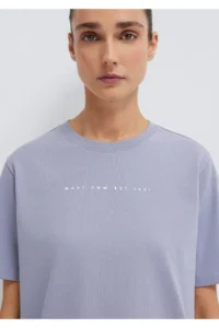 Mavi Printed Purple T-Shirt Regular Fit / Normal Cut -81919 - Image 6