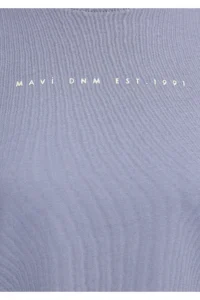 Mavi Printed Purple T-Shirt Regular Fit / Normal Cut -81919 - Image 7