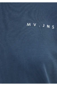Mavi MV Printed Interlock Navy Blue T-Shirt Regular Fit / Normal Cut -70500 - Image 7