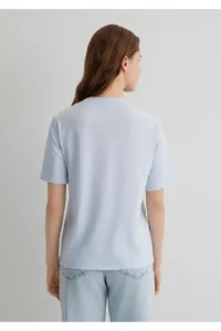 Mavi Printed Blue T-Shirt Regular Fit / Normal Cut -89201 - Image 4