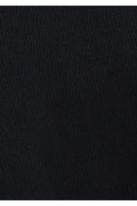 Mavi Embroidered Black Basic T-Shirt Loose Fit / Loose Fit -900 - Image 8
