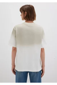 Mavi Gradient Beige T-Shirt Loose Fit / Loose Fit -70057 - Image 5