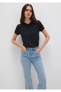 Mavi Black Basic T-Shirt Slim Fit / Slim Cut -900 - Image 2