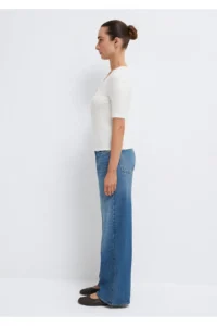 Mavi Ecru T-Shirt Fitted / Close-fitting Cut -80194 - Image 4