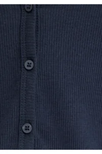 Mavi Long Sleeve Navy Blue Crop T-Shirt Standard -70726 - Image 8