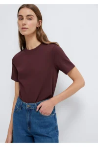 Mavi Brown Basic T-Shirt Slim Fit / Slim Cut -70223