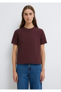 Mavi Brown Basic T-Shirt Slim Fit / Slim Cut -70223 - Image 4