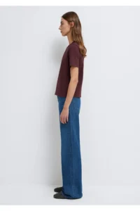 Mavi Brown Basic T-Shirt Slim Fit / Slim Cut -70223 - Image 5