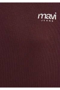 Mavi Jeans Printed Claret Red T-Shirt Regular Fit / Normal Cut -70223 - Image 7