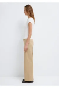Mavi Ecru Basic T-Shirt Fitted -70057 - Image 5