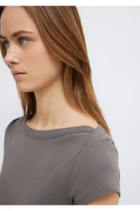 Mavi Gray Basic T-Shirt Fitted -70095 - Image 8