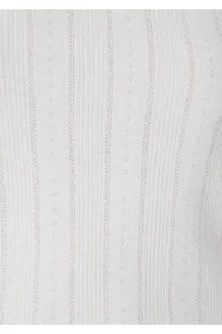 Mavi Ecru Basic T-Shirt Fitted -70057 - Image 7