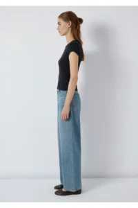 Mavi Navy Blue Basic T-Shirt Fitted -70489 - Image 4