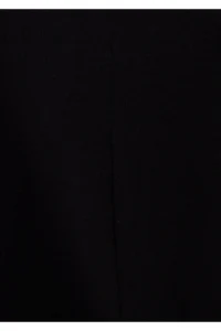 Mavi V Neck Black Basic Viscose T-Shirt Loose Fit / Loosely Comfortable Cut - Image 6
