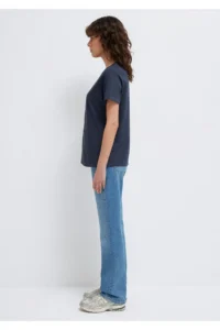 Mavi Denim Girl Printed Anthracite Istanbul T-Shirt Regular Fit / Normal Cut - Image 4