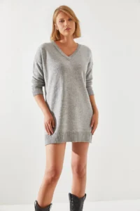 Bianco Lucci Women Knit Dress - Image 4