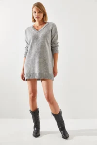 Bianco Lucci Women Knit Dress - Image 6