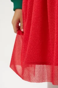 Minipodyum Glitter Tulle Girls' New year her dress - Image 7