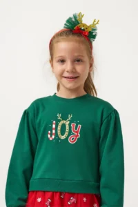 Minipodyum Tulle Girls' New year her dress with crown gift - Image 4