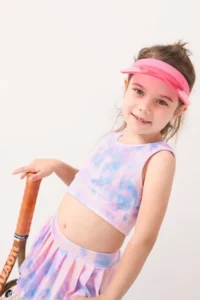 Minipodyum Girls' Shorts Etekli Sports Set - Image 5