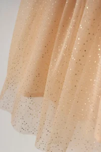 Minipodyum Girls' foil Printed Tutu Tulle Skirt - Image 3