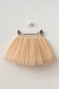 Minipodyum Girls' foil Printed Tutu Tulle Skirt - Image 4
